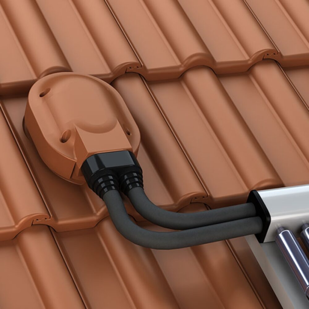 Päikesepaneeli ühendus kivikatusele Wirplast S56, TILE - Image 3
