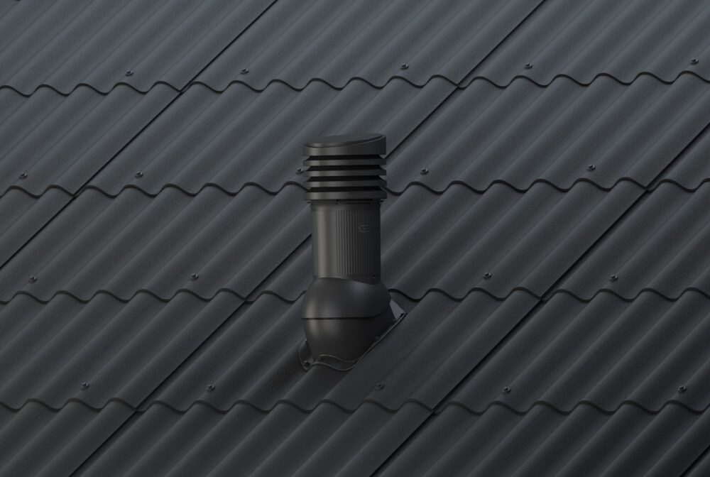 Ventilatsiooni läbiviik eterniitkatusele ja profiilplekile Wirplast Perfekta EVO