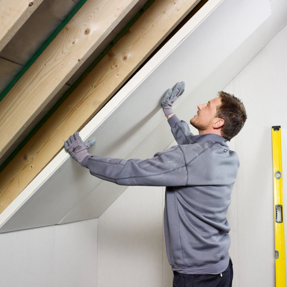 PIR plaat kipsiga Recticel Eurothane® G siseseintele