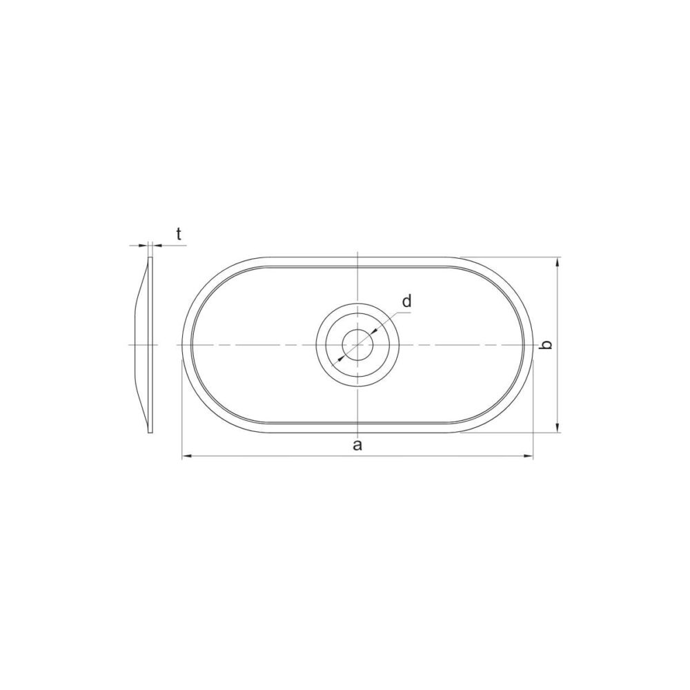 Ovaalne seib R-POW-07-ALZN - Image 3