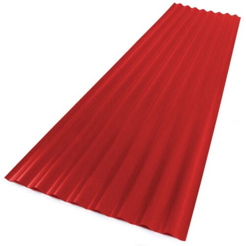 Värvilised läbipaistmatud PVC laineplaadid