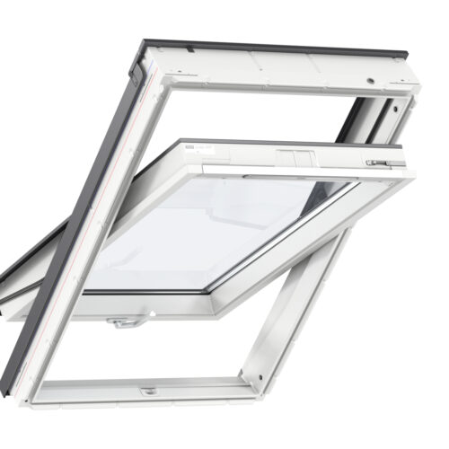 VELUX  Alt avatavad hooldusvabad valged aknad