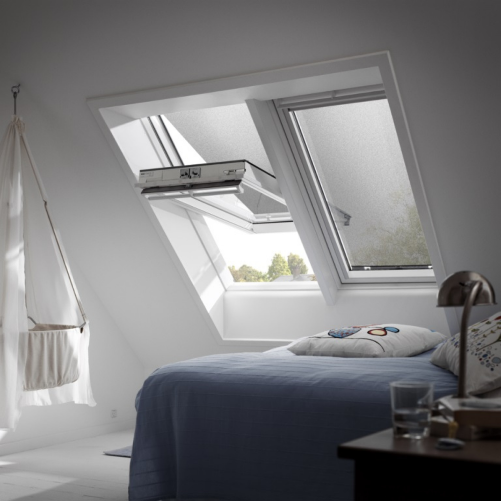 VELUX ülalt avatavad hooldusvabad valged aknad - Image 5