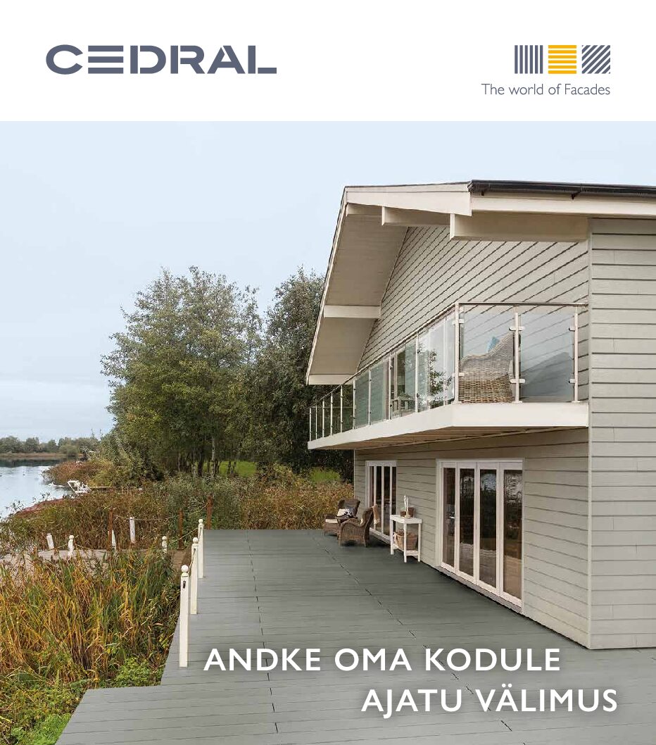 Cedral kiudtsement voodrilaud brošüür EE
