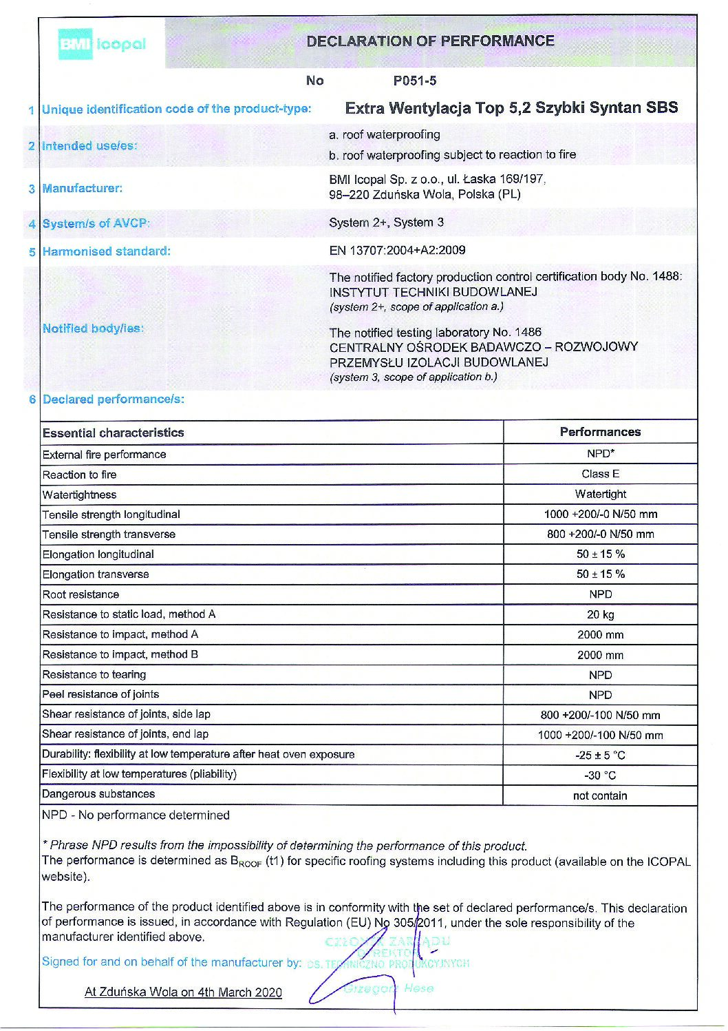 ICOPAL VENTILATION BASE 3.0