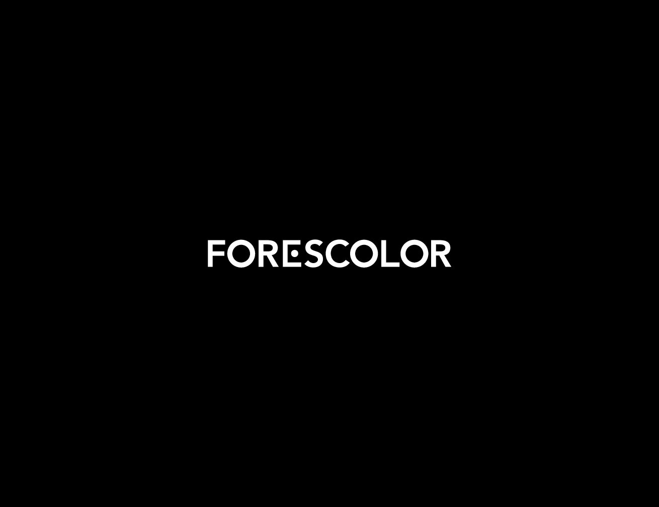 FORESCOLOR Brošüür ENG