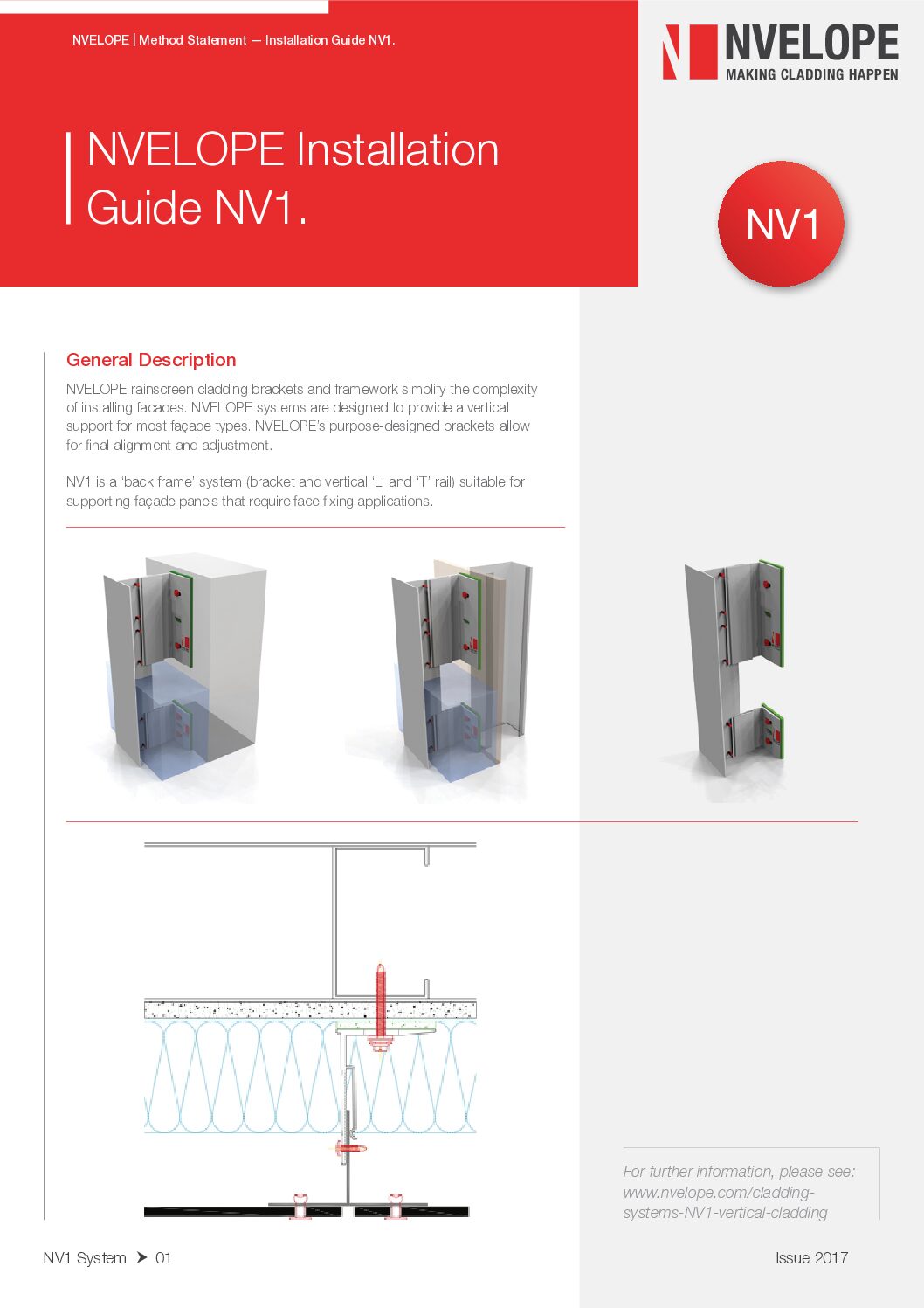 NV1 kinnitussüsteemi juhis EN