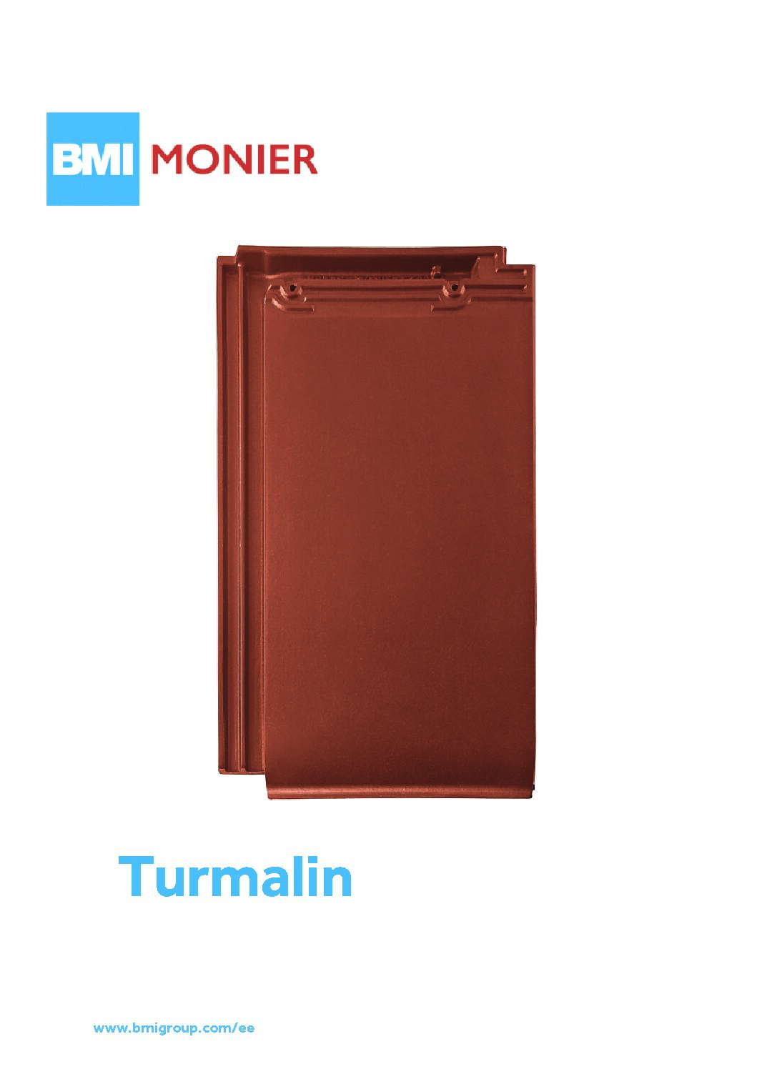 MONIER Turmalin tooteleht