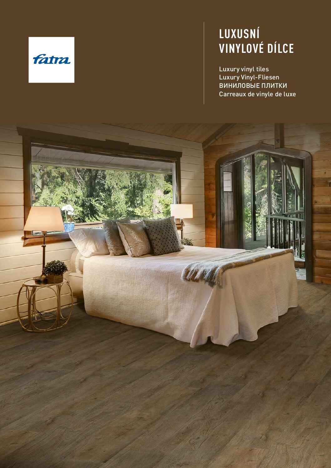 Vinyl flooring covering catalogue FatraFloor