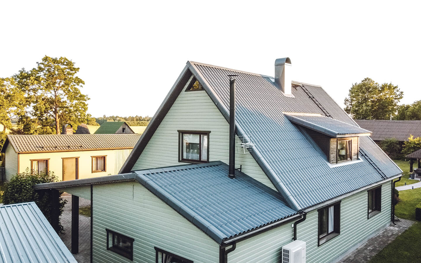 Bestor-eternit-gotika-roheline-kiudtsement-laineplaat-referentsfoto2